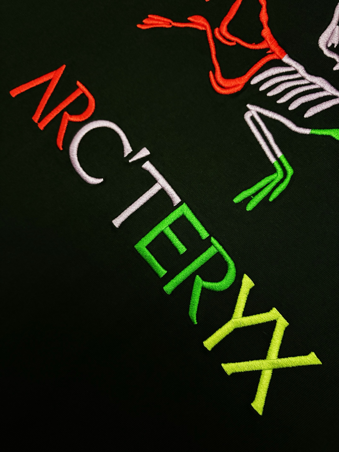 Arc'teryx Arcteryx 始祖鸟 刺绣双纱棉质短袖T恤