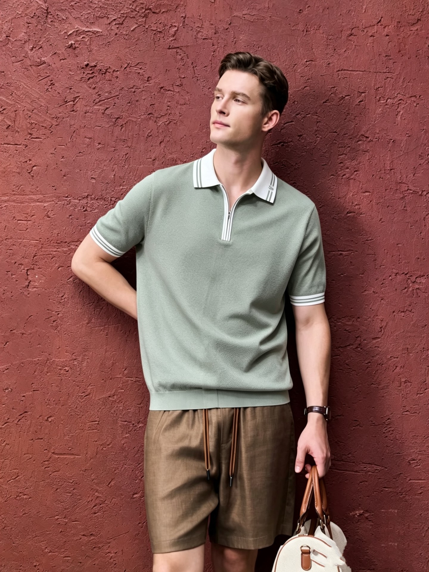 NO:838265,Dior Dior  2026 spring and summer new men's round neck knitted short-sleeved lapel polo shirt. Top-quality ready-to-wear made with high standards, Italian customized mercerized pique fabric, ultra-high quality, smooth and bright cloth surface, soft and anti-wrinkle, moisture-absorbent and breathable. Good elasticity and drape. The most popular unique craft design on the chest this year  , is not an ordinary ordinary craftsmanship, and is deeply loved by everyone. The first-class tailoring, simple and neat style, conforms to the practical dressing habits of men. Whether it is worn inside or alone, it is the first choice for mature male beauties, giving men the most exquisite dress. Sizes M-3XL can wear up to 190 pounds.  Size M-3XL,,,dior,T-shirt,19860909Dior 迪*奥 2026年春夏新款男士圆领针织短袖翻领Polo衫.顶级成衣高标准制作,意大利定制丝光珠地面料,超高品质,布面光洁亮丽,柔软抗皱,吸湿透气.弹性与垂感颇佳.胸前今年最流行独特工艺设计,不是平常的普通工艺,深得大家的喜爱.一流的剪裁,简单利落的风格,吻合了男性实用的穿衣习惯,无论内搭还是单穿都是轻熟男尤物首选,给予男人最精致打扮.尺码M-3XL最大可穿190斤. 尺码M-3XL,,,dior,T-shirt,,Men's clothing