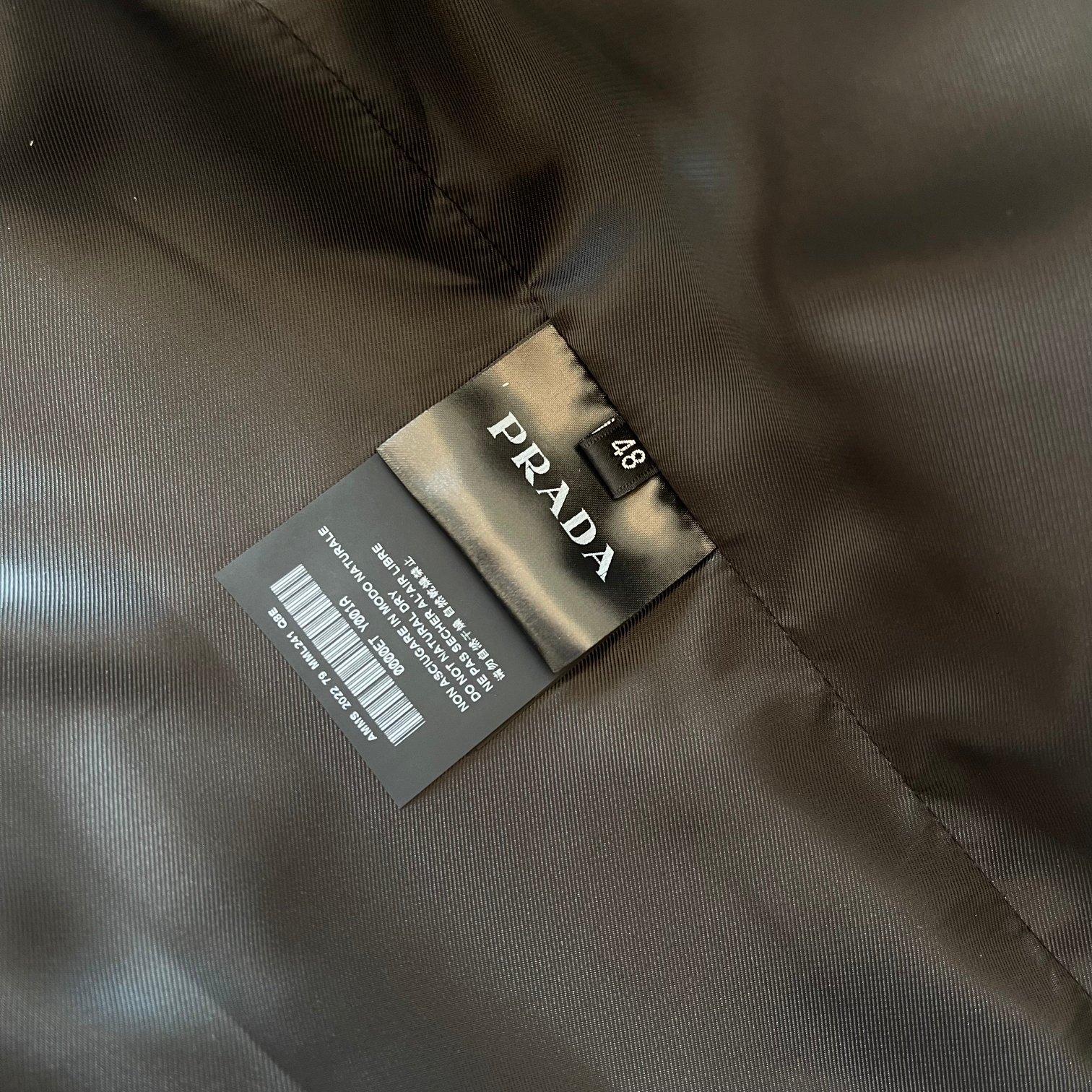 Prada Lambskin Leather Jacket Shirt with Triangle Logo - New 24SS 7 a1725263222807 5645