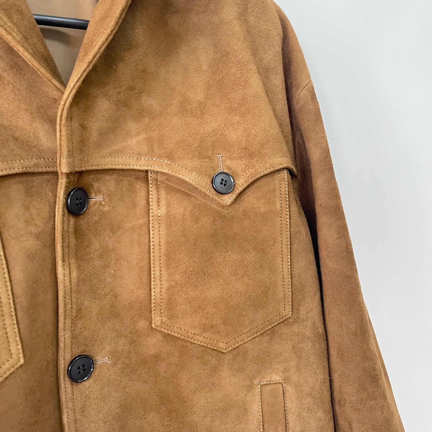 Miu Miu Vintage Brown Leather Jacket - Lamb Suede, Melaleuca Style 8 a1727515724049 4206