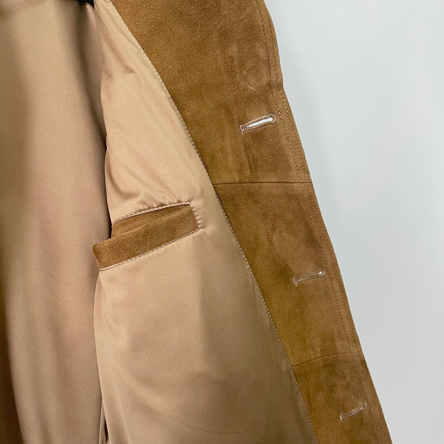 Miu Miu Vintage Brown Leather Jacket - Lamb Suede, Melaleuca Style 9 a1727515724050 1338