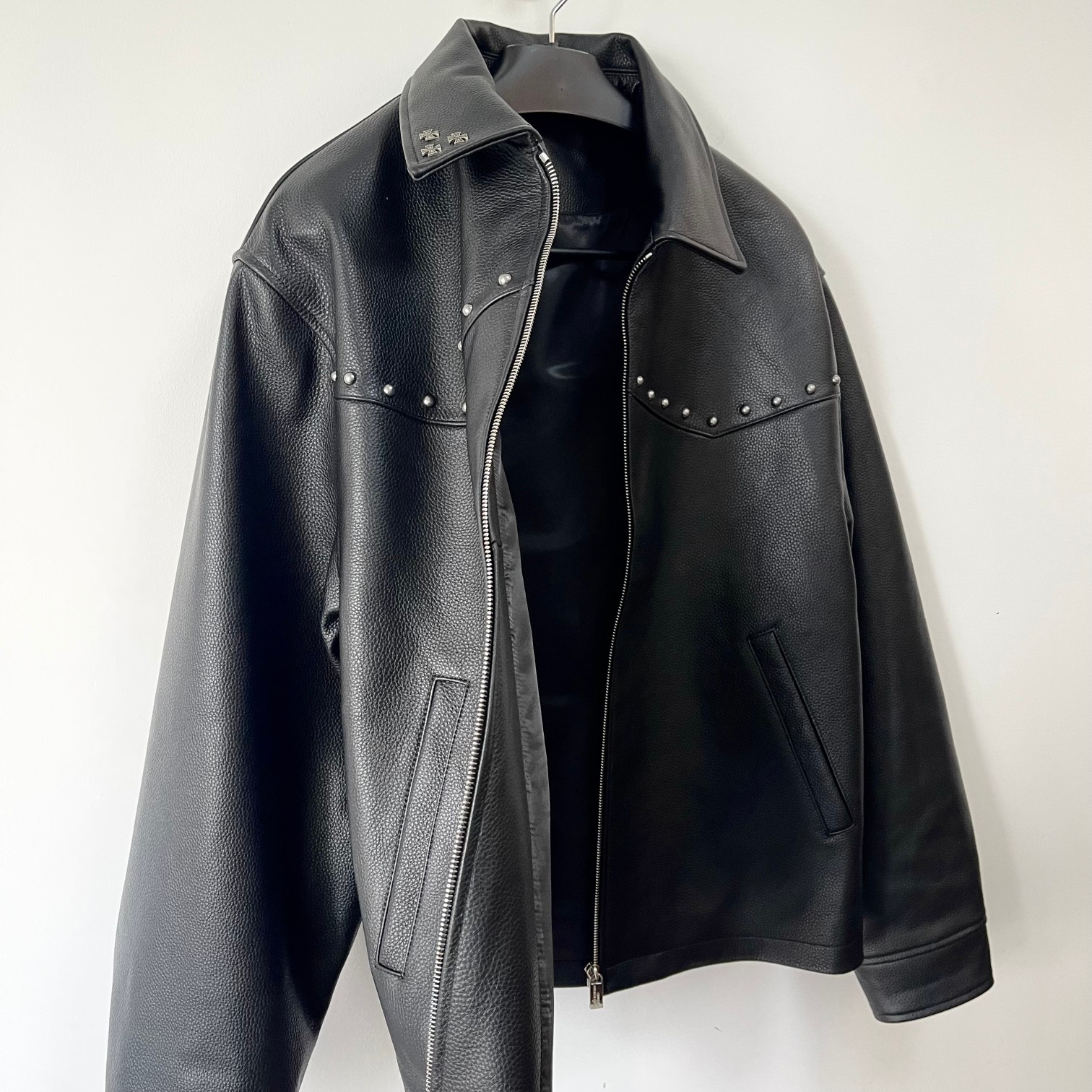 ERD Enfants Riches Deprimes Rivet Leather Jacket - A-Grade Leather, Relaxed Fit 5 a1727516847594 2388