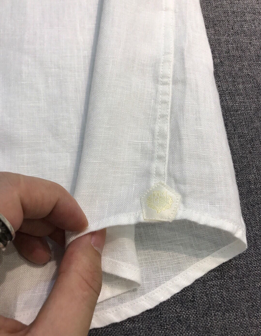 【新品-Loro piana家族男士高端时装款老钱风纯亚麻长袖衬衫，贸易公司渠道臻品，系出名门，纯正血统