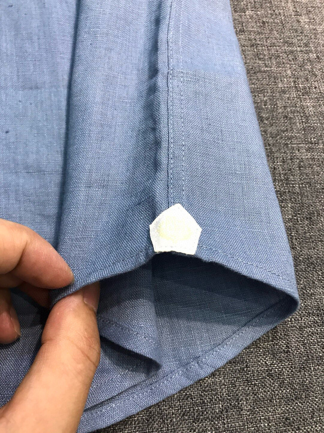 【新品】-Loro piana家族男士高端时装款老钱风纯亚麻长袖衬衫，贸易公司渠道臻品，系出名门，纯正血