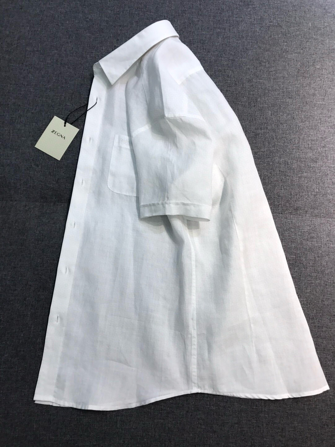 【新品】EZ家男士商务休闲纯亚麻短袖衬衫，高端洋行渠道货，高端土耳其代工出品， 品相无敌，25年春夏新品