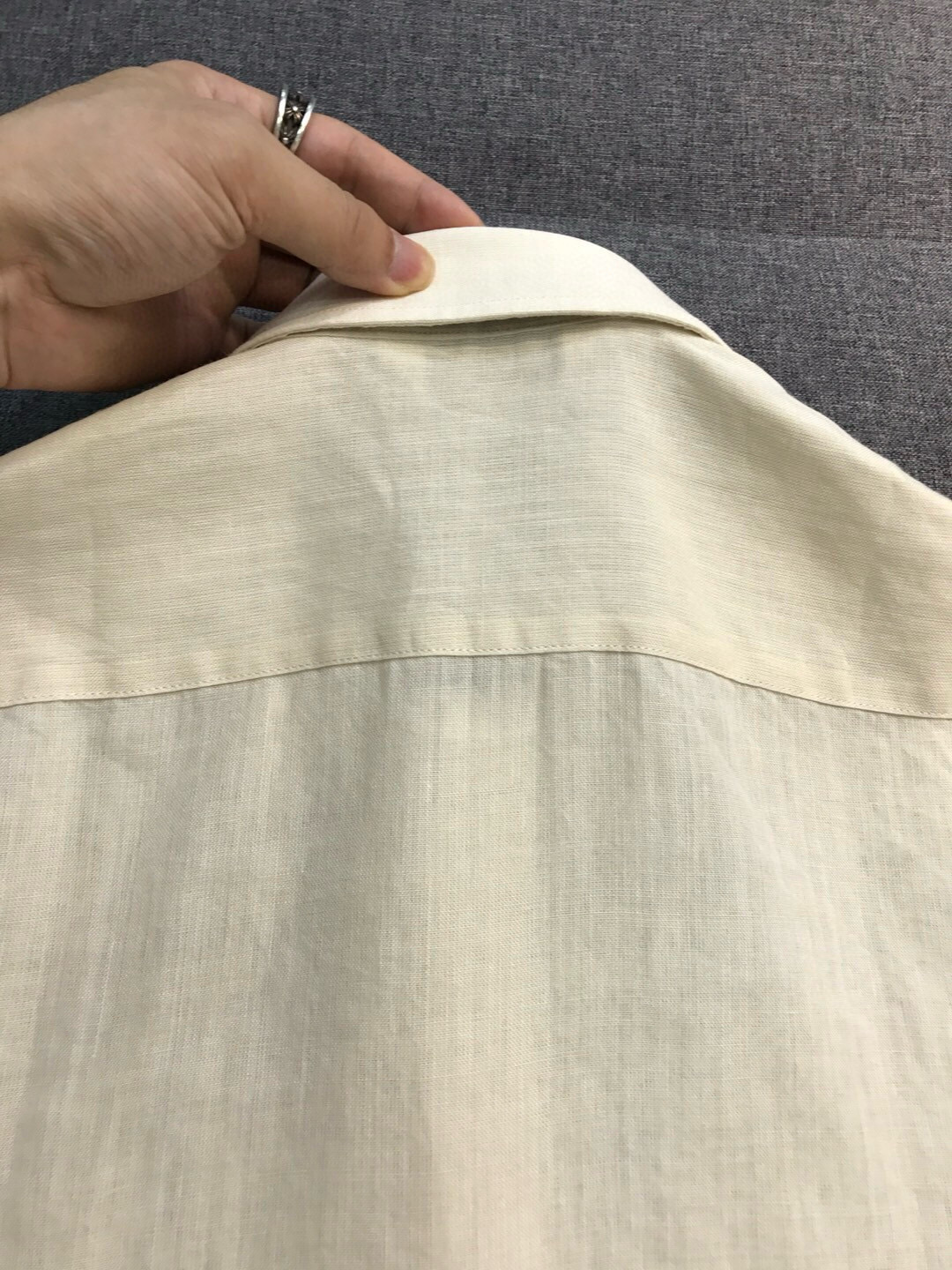 【新品】-EZ家男士商务休闲纯亚麻短袖衬衫，高端洋行渠道货，高端土耳其代工出品， 品相无敌，25年春夏新
