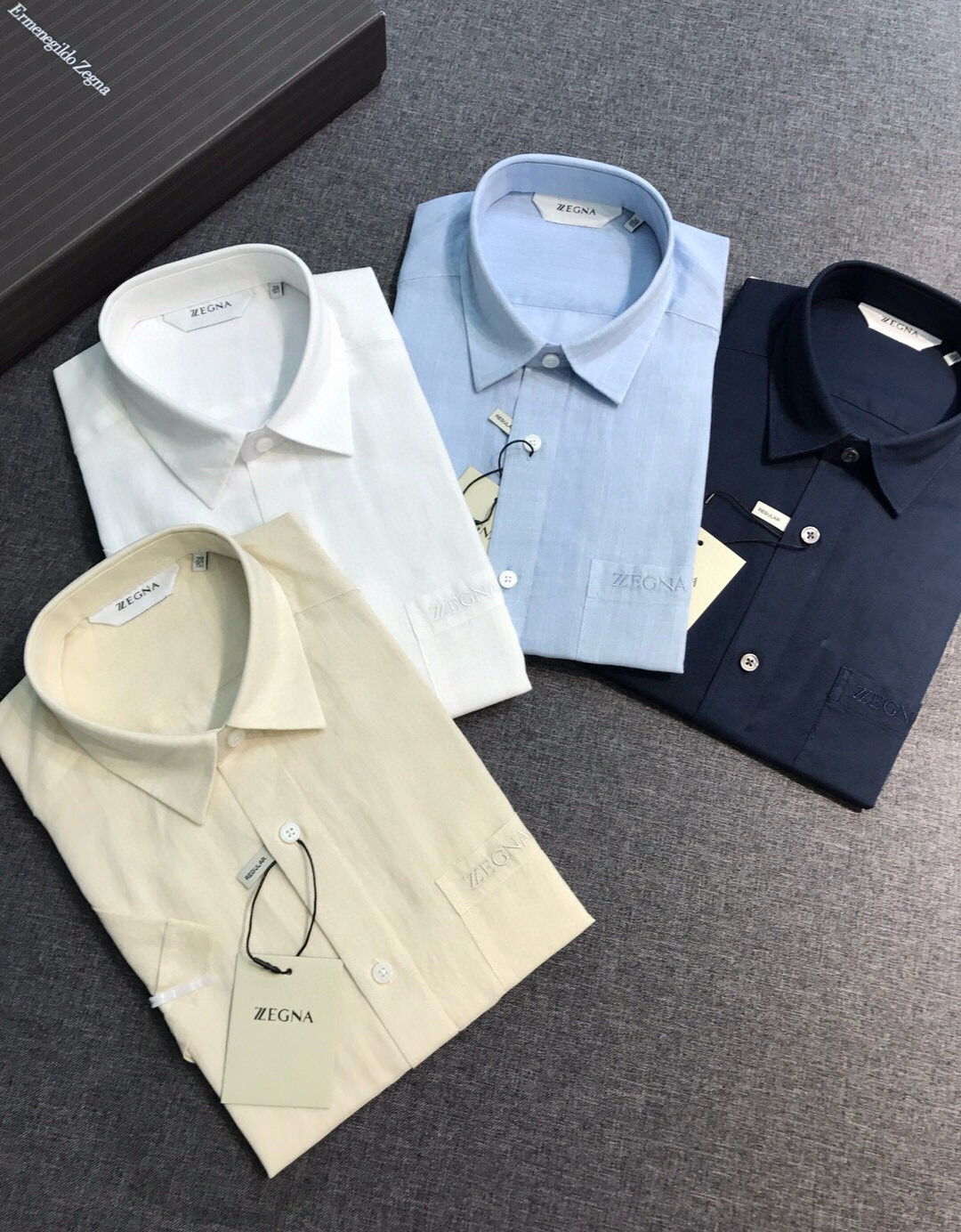 【新品】EZ家男士商务休闲纯亚麻短袖衬衫，高端洋行渠道货，高端土耳其代工出品， 品相无敌，25年春夏新品