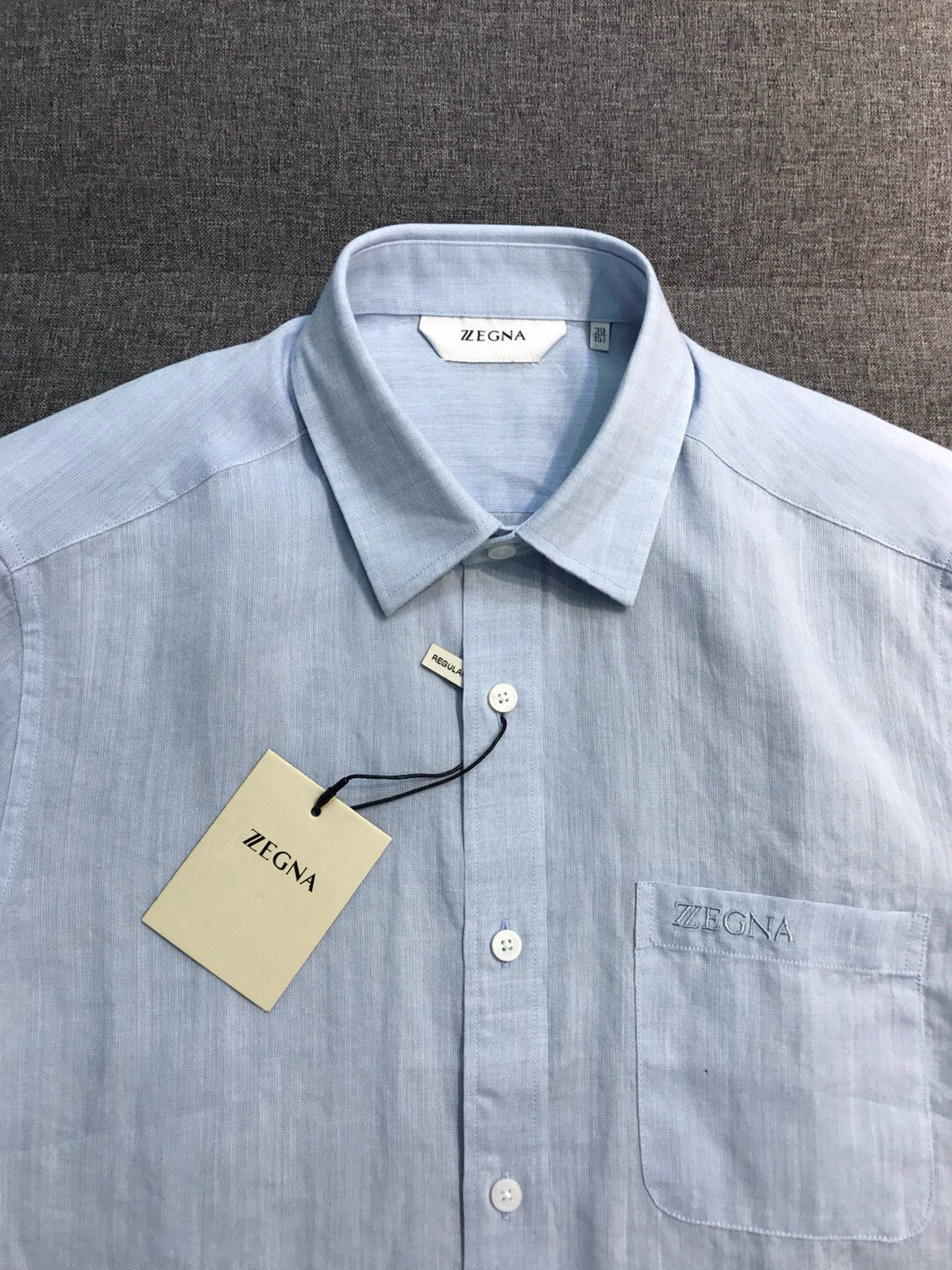【新品】EZ家男士商务休闲纯亚麻短袖衬衫，高端洋行渠道货，高端土耳其代工出品， 品相无敌，25年春夏新品