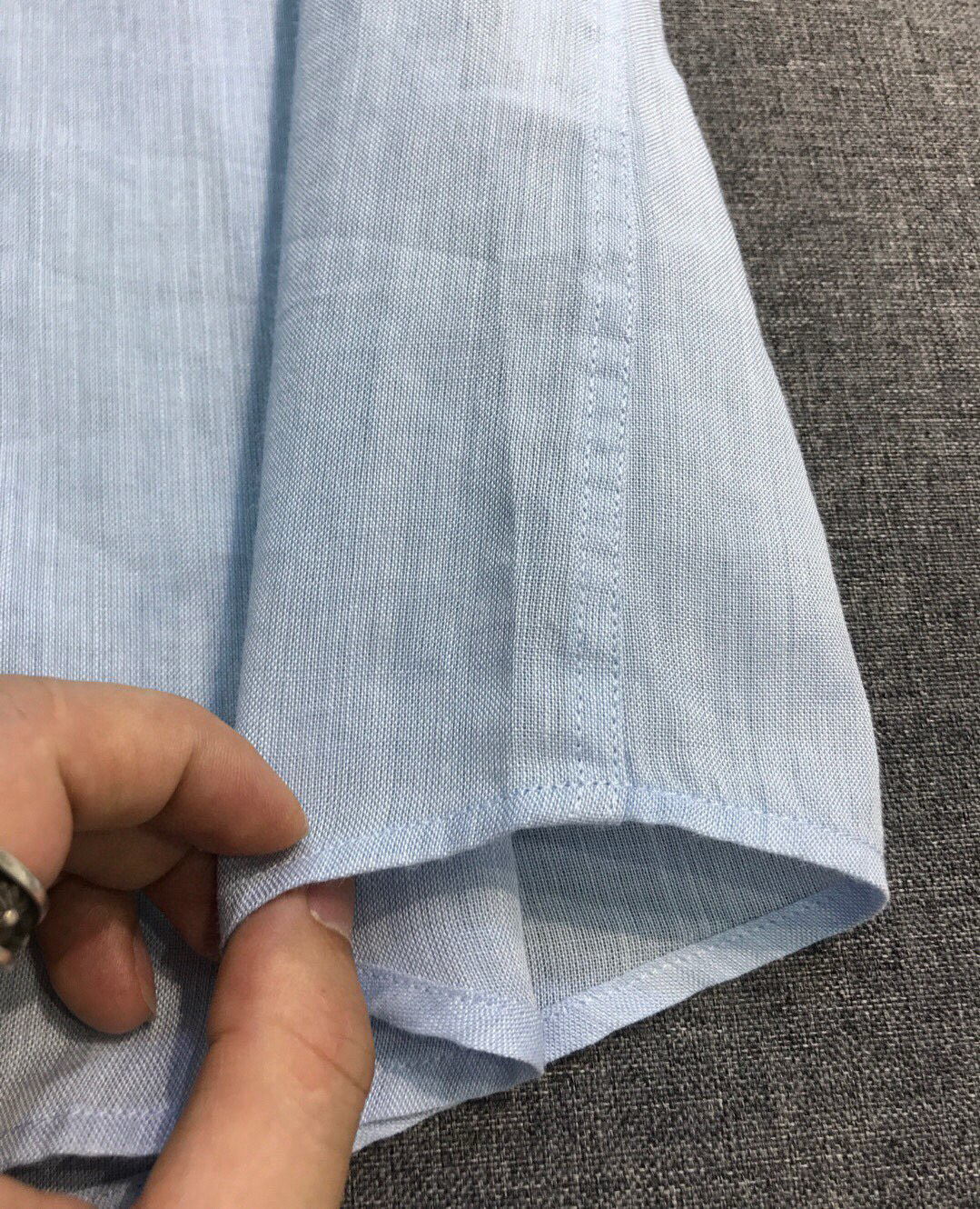 【新品】EZ家男士商务休闲纯亚麻短袖衬衫，高端洋行渠道货，高端土耳其代工出品， 品相无敌，25年春夏新品