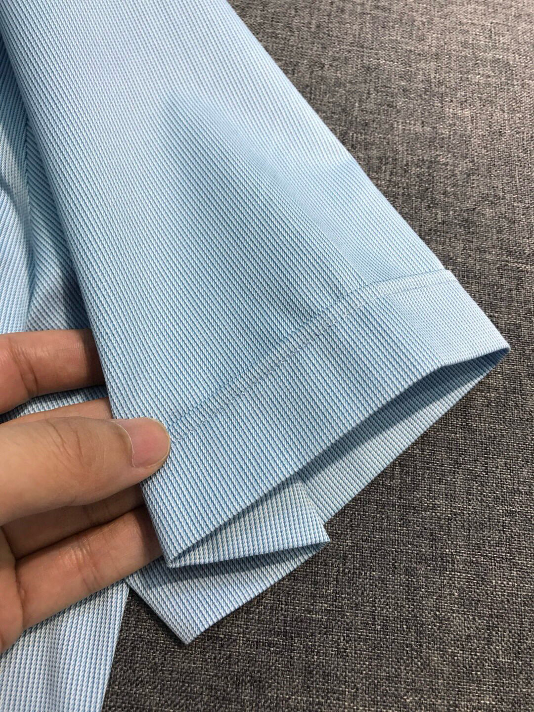 【新品】-EZ家族男士高端商务休闲条纹短袖衬衫，顶级香港洋行货，纯血统品质，原厂代工出品，25年官方新品