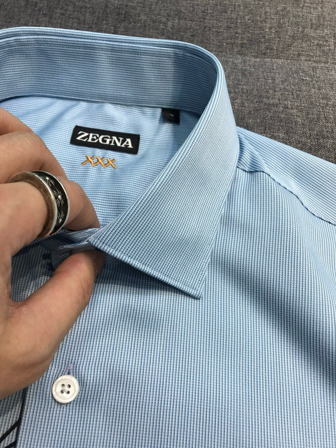 【新品】-EZ家族男士高端商务休闲条纹短袖衬衫，顶级香港洋行货，纯血统品质，原厂代工出品，25年官方新品