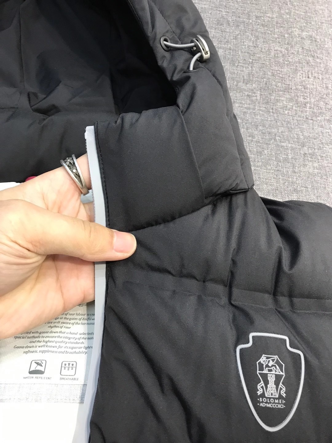 【新品】BC男士高端商务休闲可拆卸连帽羽绒服外套，上海贸易公司渠道货，100%纯正血统品质，25年F/W