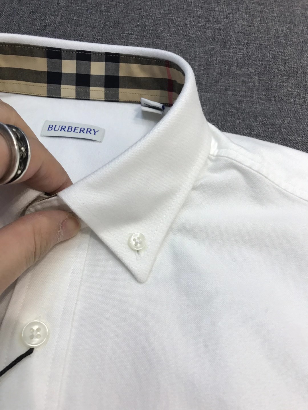 【新品】格纹世家男士商务休闲牛津纺纯棉长袖衬衫，贸易公司渠道货，100%纯正血统，25年F/W秋冬新品，