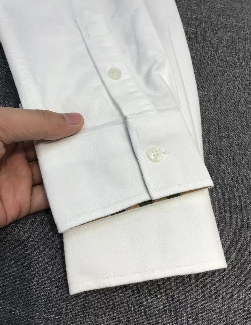 【新品】格纹世家男士商务休闲牛津纺纯棉长袖衬衫，贸易公司渠道货，100%纯正血统，25年F/W秋冬新品，