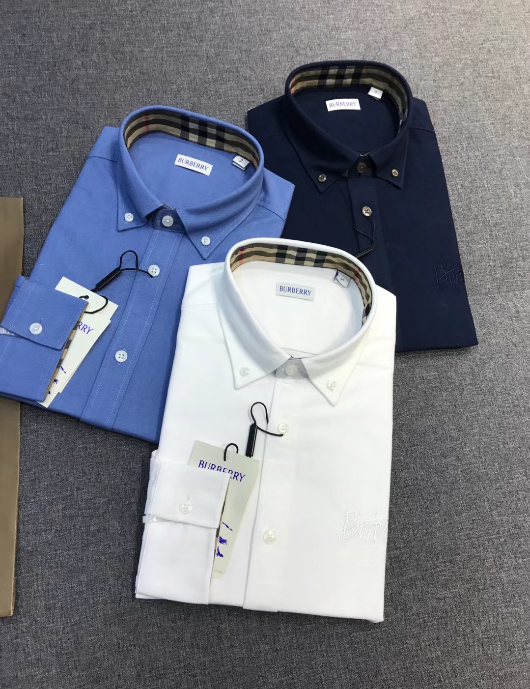 【新品】格纹世家男士商务休闲牛津纺纯棉长袖衬衫，贸易公司渠道货，100%纯正血统，25年F/W秋冬新品，