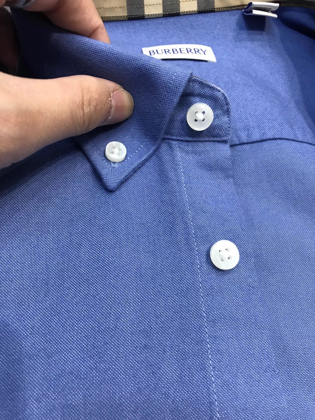 【新品】格纹世家男士商务休闲牛津纺纯棉长袖衬衫，贸易公司渠道货，100%纯正血统，25年F/W秋冬新品，