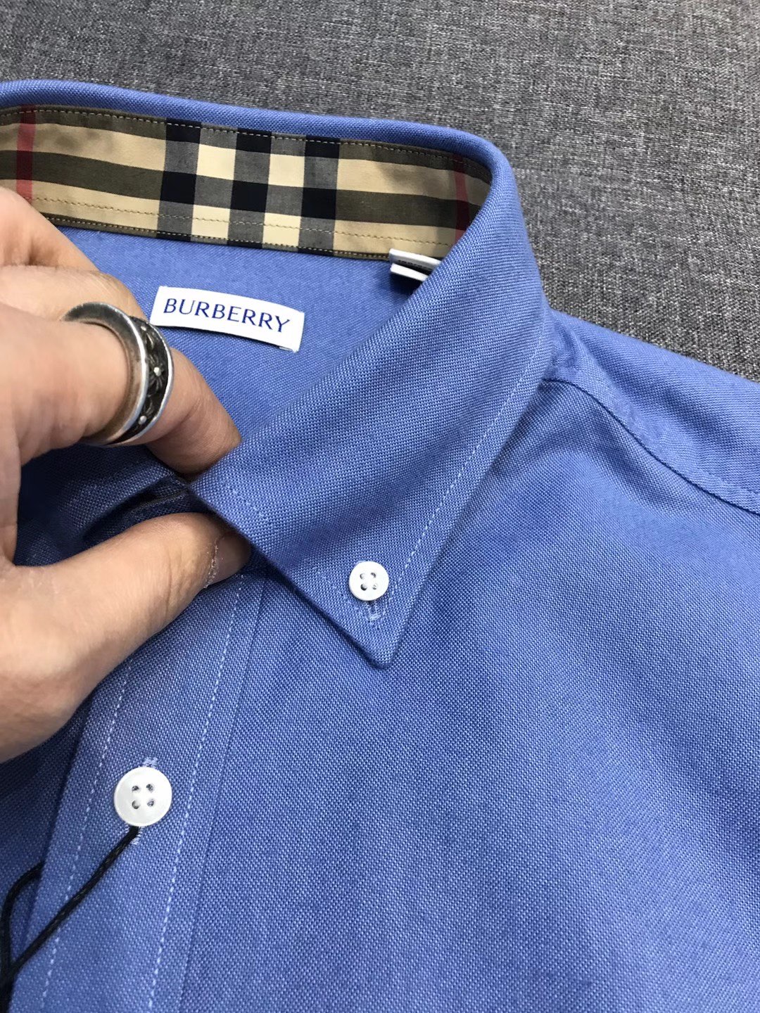 【新品】格纹世家男士商务休闲牛津纺纯棉长袖衬衫，贸易公司渠道货，100%纯正血统，25年F/W秋冬新品，