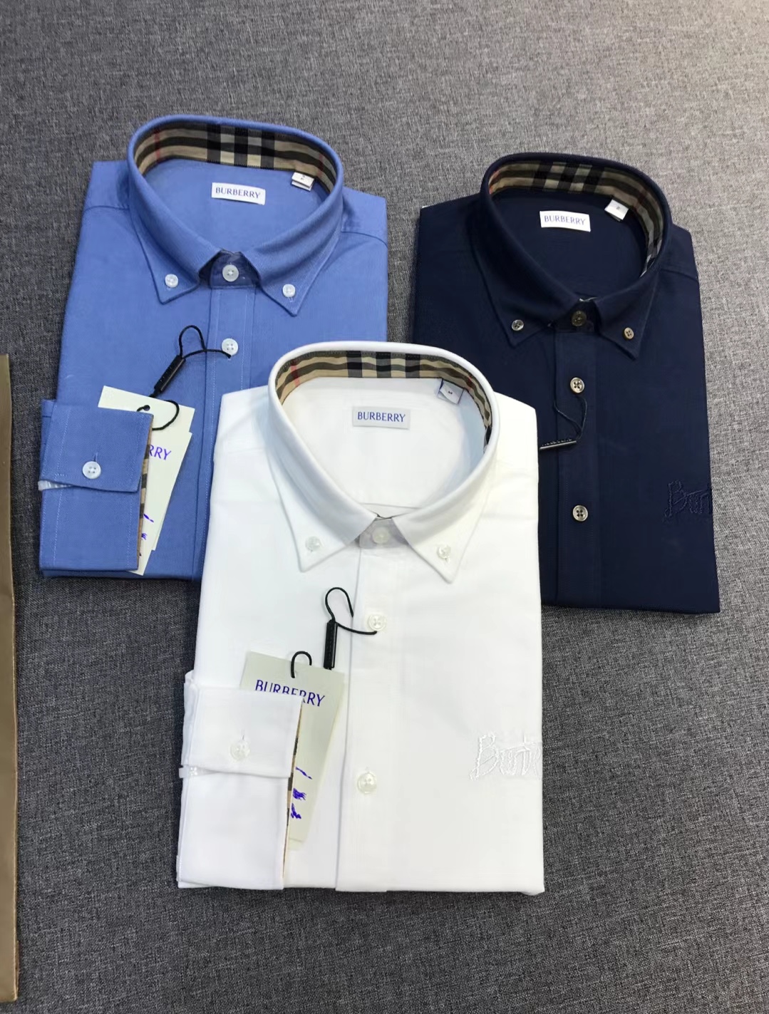 【新品】格纹世家男士商务休闲牛津纺纯棉长袖衬衫，贸易公司渠道货，100%纯正血统，25年F/W秋冬新品，