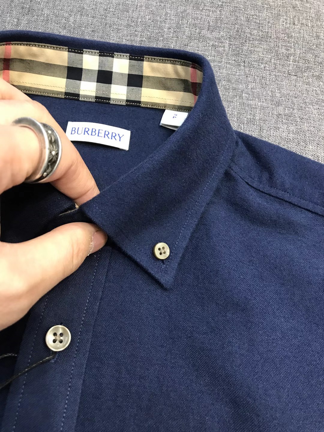 【新品】格纹世家男士商务休闲牛津纺纯棉长袖衬衫，贸易公司渠道货，100%纯正血统，25年F/W秋冬新品，