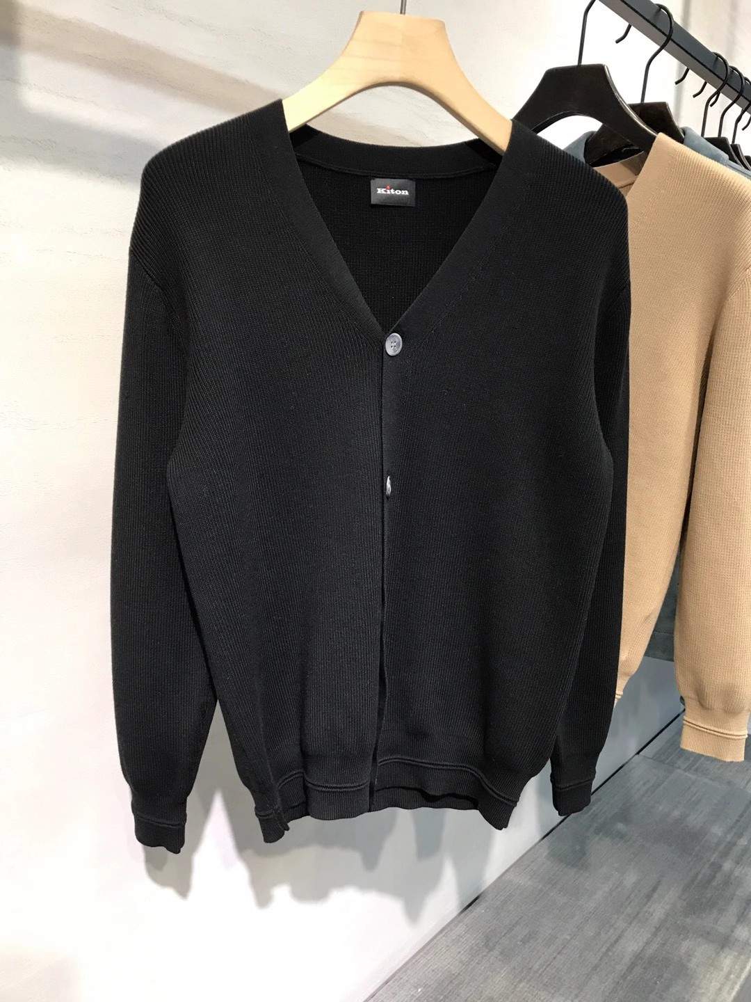 【新品】Ki家族男士高端商务休闲针织开衫/毛衣，贸易公司渠道货，意大利原厂出品，25年F/W秋冬新品，经