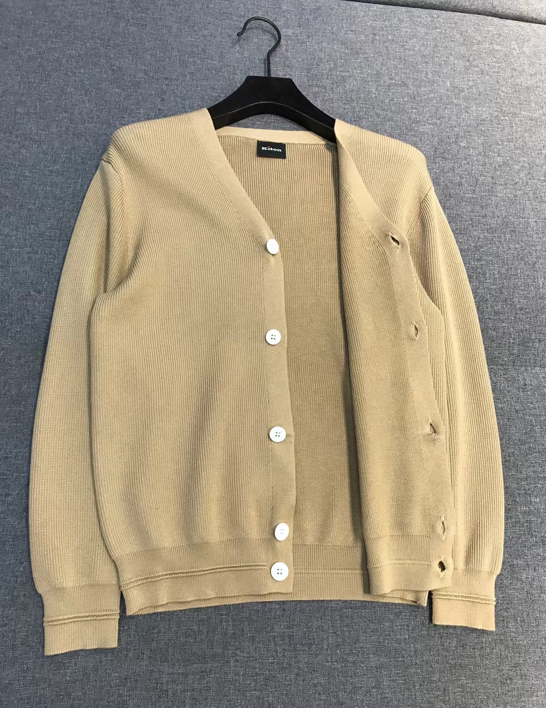 【新品】Ki家族男士高端商务休闲针织开衫/毛衣，贸易公司渠道货，意大利原厂出品，25年F/W秋冬新品，经