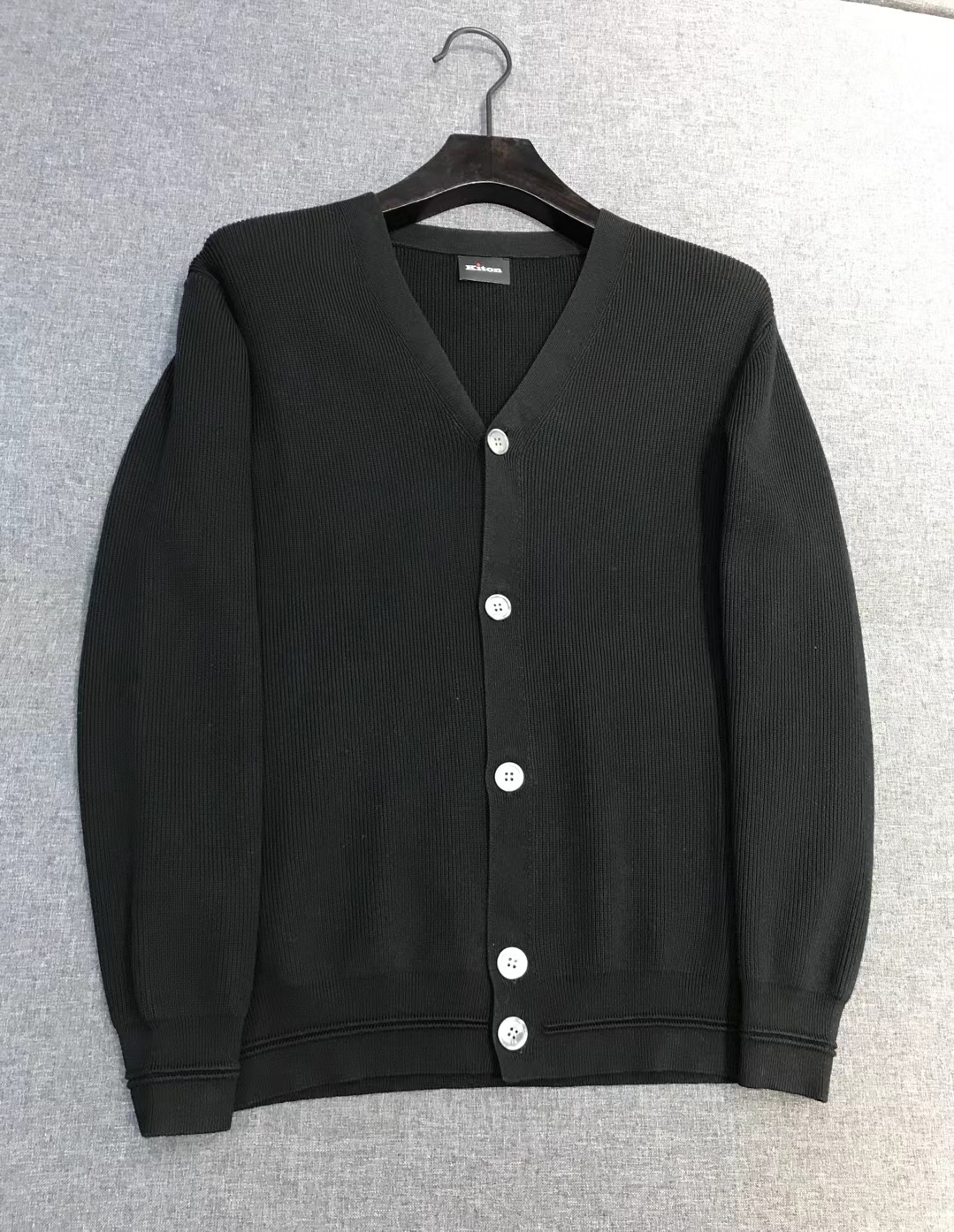 【新品】Ki家族男士高端商务休闲针织开衫/毛衣，贸易公司渠道货，意大利原厂出品，25年F/W秋冬新品，经