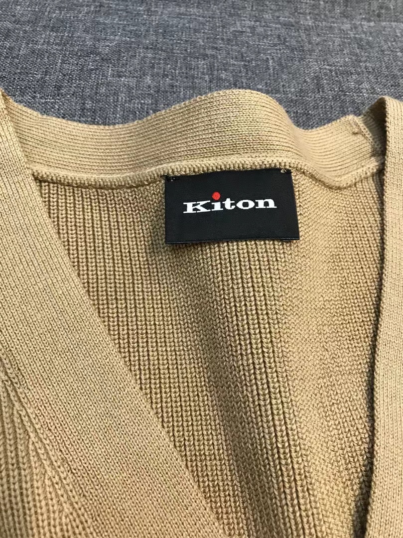 【新品】Ki家族男士高端商务休闲针织开衫/毛衣，贸易公司渠道货，意大利原厂出品，25年F/W秋冬新品，经