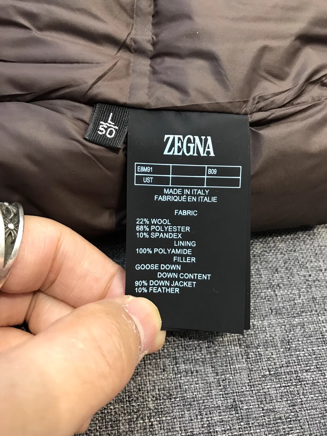 【新品】EZ家族男士商务休闲功能性连帽针织羊毛/白鹅绒/羽绒服外套，香港洋行渠道货，顶级纯正血统品质，意