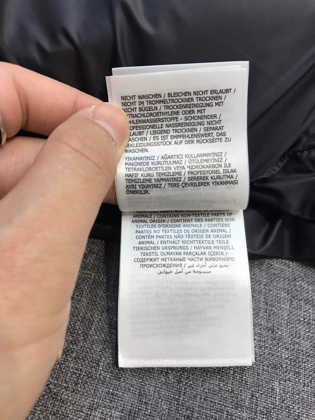 【新品】MON/羽皇男士时装款户外功能性白鹅绒可拆卸帽滑雪羽绒服，贸易公司渠道货，意大利原厂出品，官网主