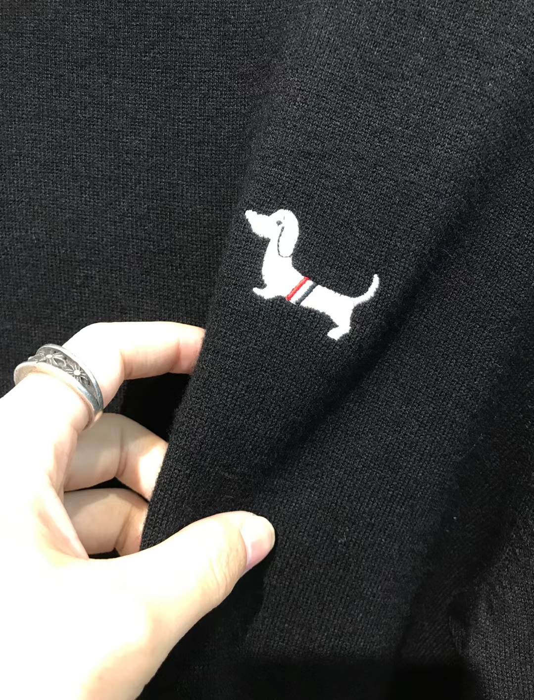 【新品】TB/桑姆家族男士时装款圆领纯羊毛毛衣，贸易公司渠道货，25F/W秋冬新品，买手店人气TOP单品