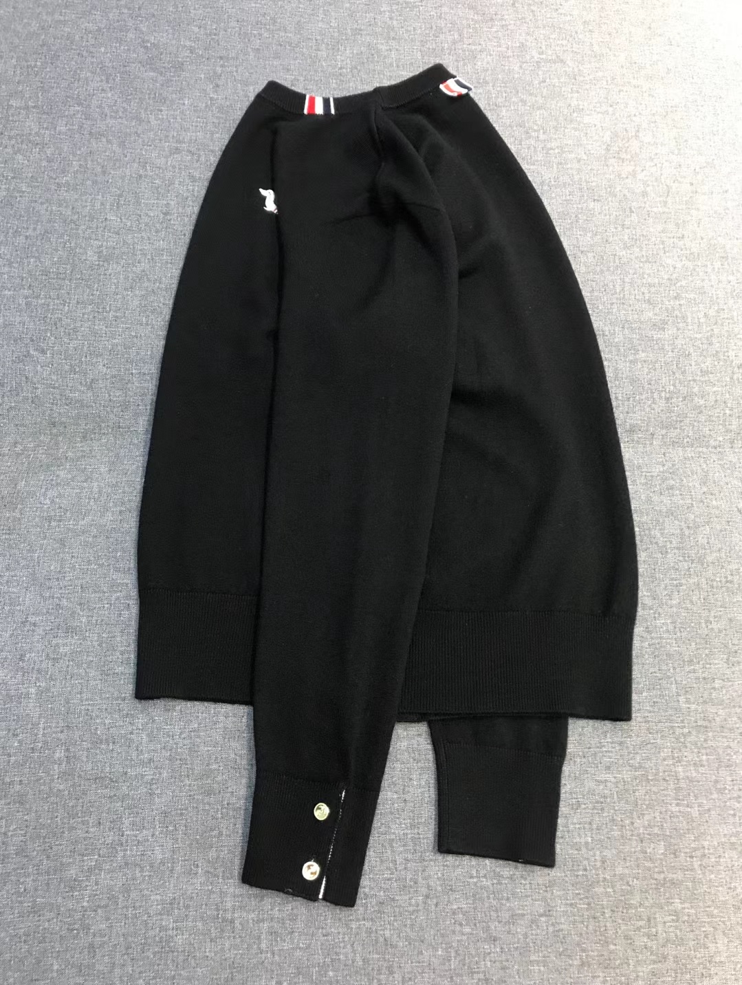 【新品】TB/桑姆家族男士时装款圆领纯羊毛毛衣，贸易公司渠道货，25F/W秋冬新品，买手店人气TOP单品