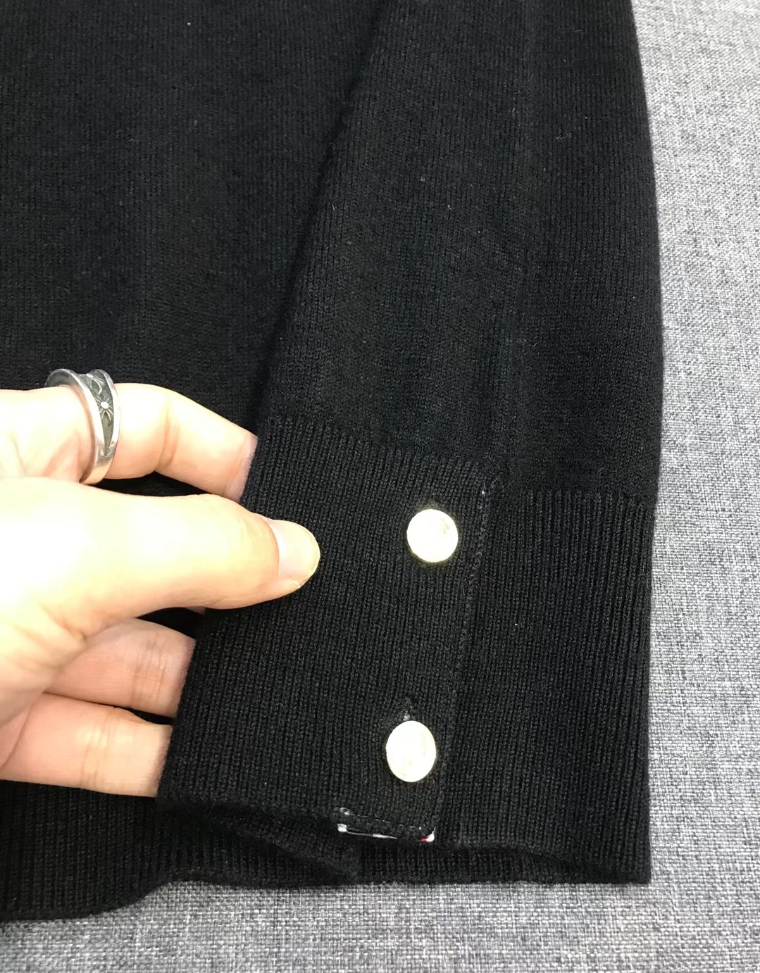 【新品】TB/桑姆家族男士时装款圆领纯羊毛毛衣，贸易公司渠道货，25F/W秋冬新品，买手店人气TOP单品