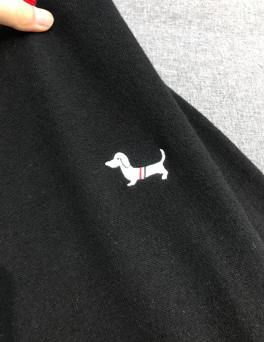 【新品】TB/桑姆家族男士时装款圆领纯羊毛毛衣，贸易公司渠道货，25F/W秋冬新品，买手店人气TOP单品