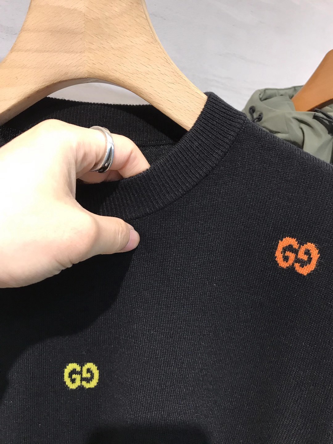 【新品】Gu男士时装款休闲圆领美利奴羊毛衫/毛衣，香港洋行渠道臻品，25年F/W秋冬新品，纯正血统品质，