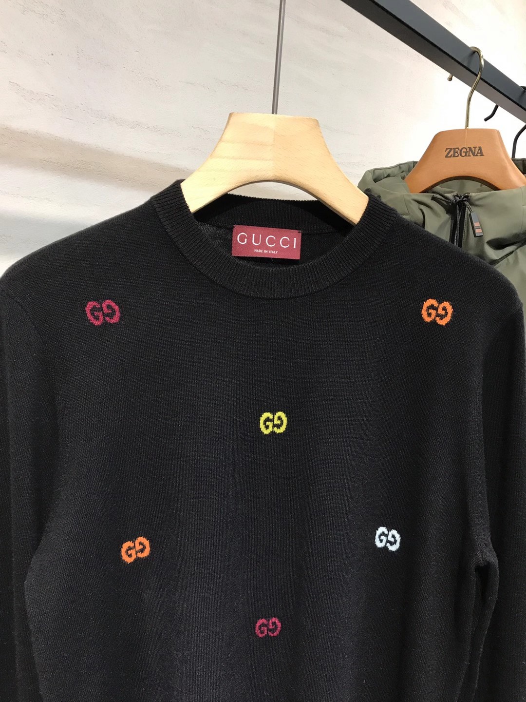 【新品】Gu男士时装款休闲圆领美利奴羊毛衫/毛衣，香港洋行渠道臻品，25年F/W秋冬新品，纯正血统品质，