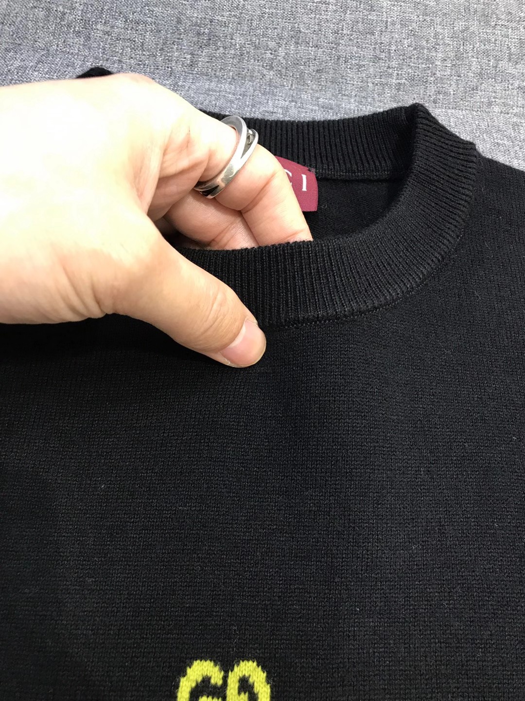 【新品】Gu男士时装款休闲圆领美利奴羊毛衫/毛衣，香港洋行渠道臻品，25年F/W秋冬新品，纯正血统品质，