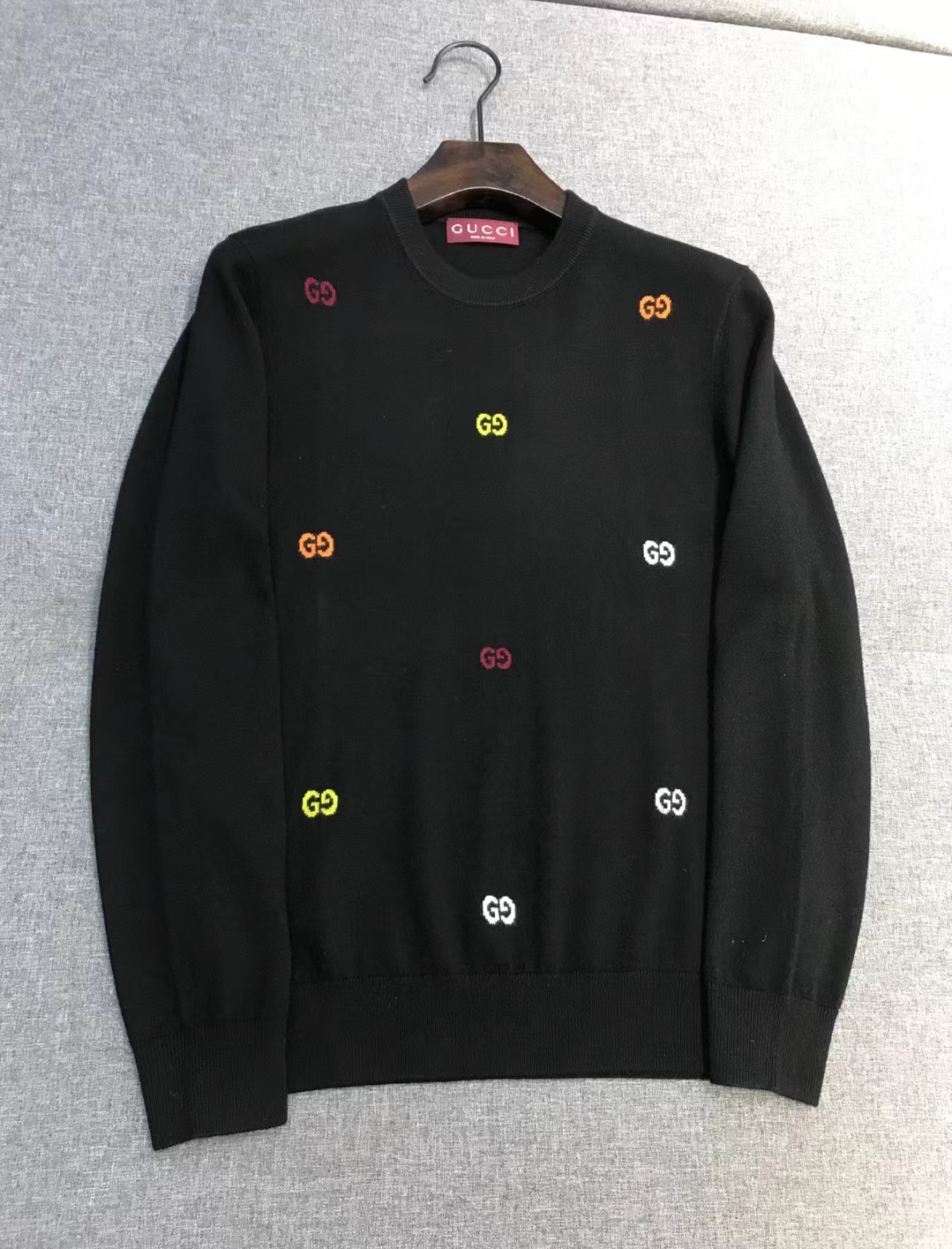 【新品】Gu男士时装款休闲圆领美利奴羊毛衫/毛衣，香港洋行渠道臻品，25年F/W秋冬新品，纯正血统品质，