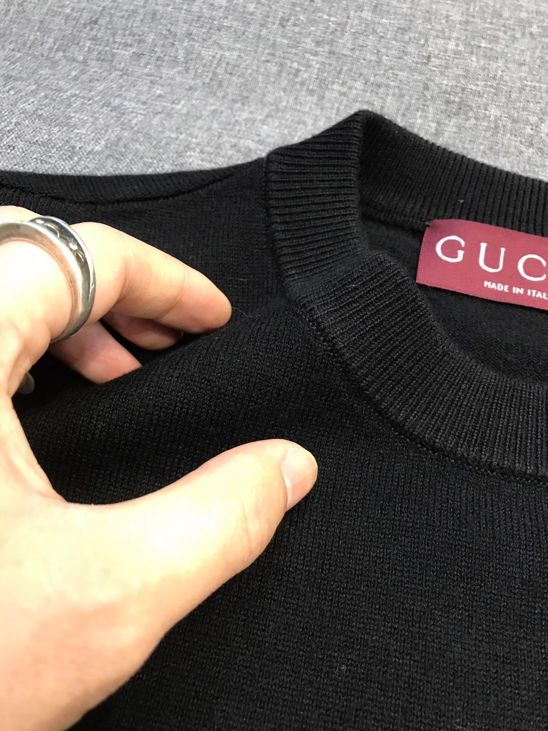 【新品】Gu男士时装款休闲圆领美利奴羊毛衫/毛衣，香港洋行渠道臻品，25年F/W秋冬新品，纯正血统品质，