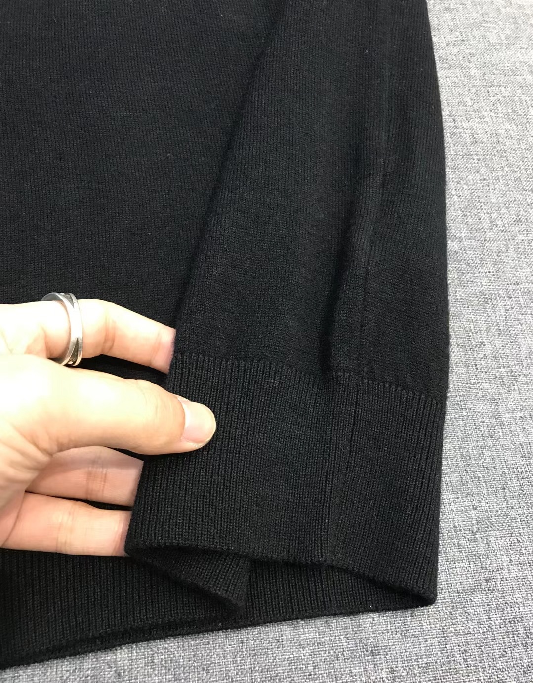 【新品】H/橙色帝国男士高端美利奴羊毛圆领毛衣，贸易公司渠道臻品，上海恒隆订单，25年F/W秋冬新品，高