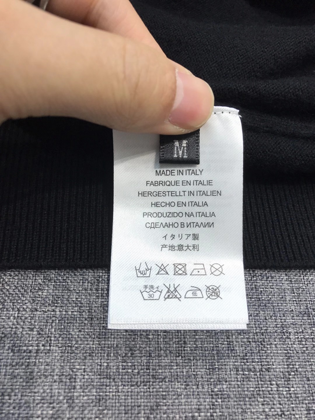 【新品】H/橙色帝国男士高端美利奴羊毛圆领毛衣，贸易公司渠道臻品，上海恒隆订单，25年F/W秋冬新品，高