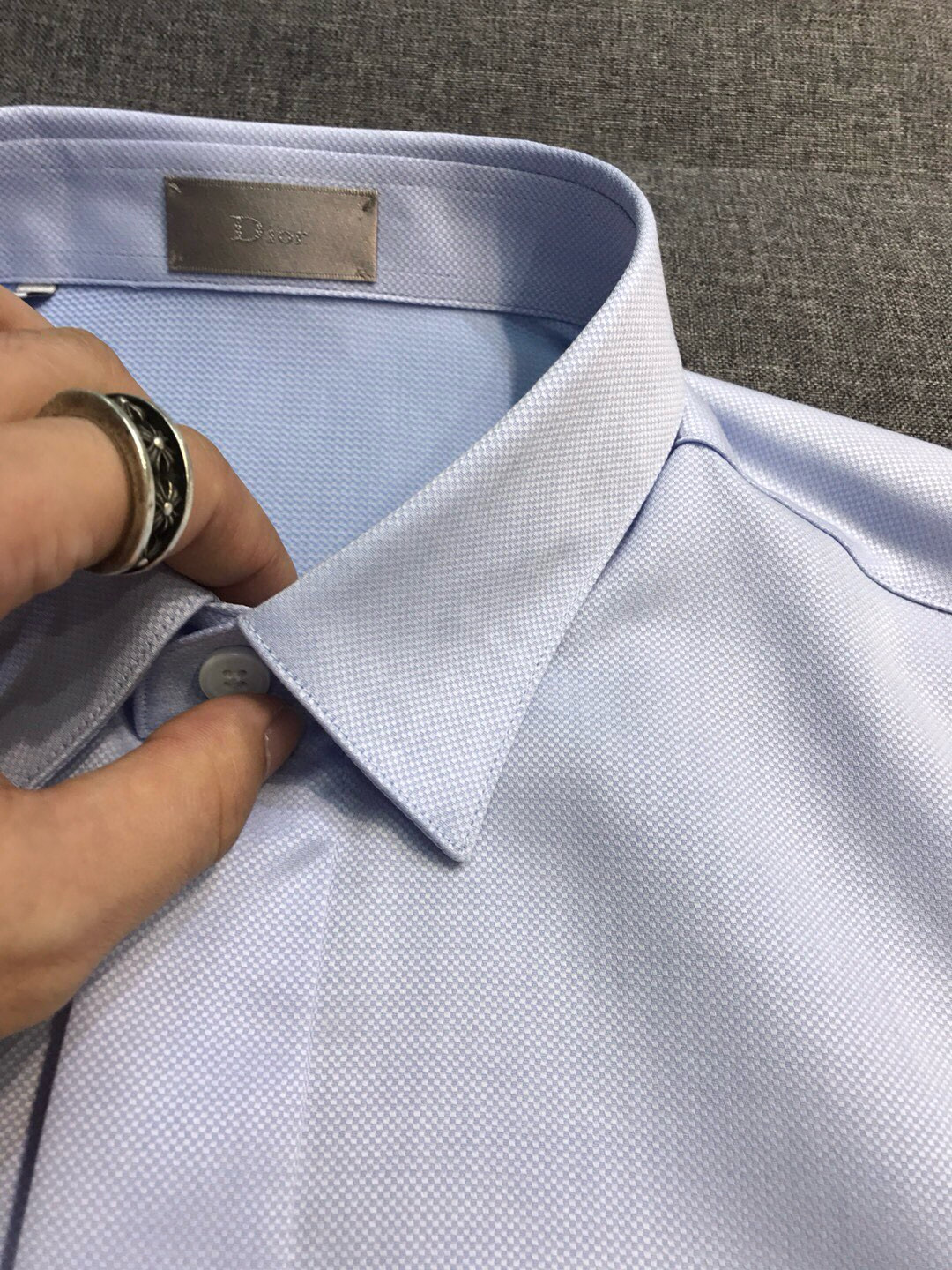 【新品】CD.HOMME家族男士时装款袖扣正装商务休闲长袖衬衫，香港洋行渠道货，重磅级品鉴奢华之物，高级