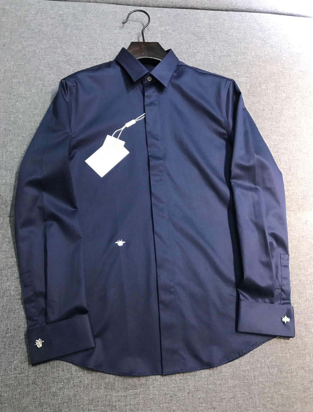 【新品】CD.HOMME家族男士时装款袖扣正装商务休闲长袖衬衫，香港洋行渠道货，重磅级品鉴奢华之物，高级