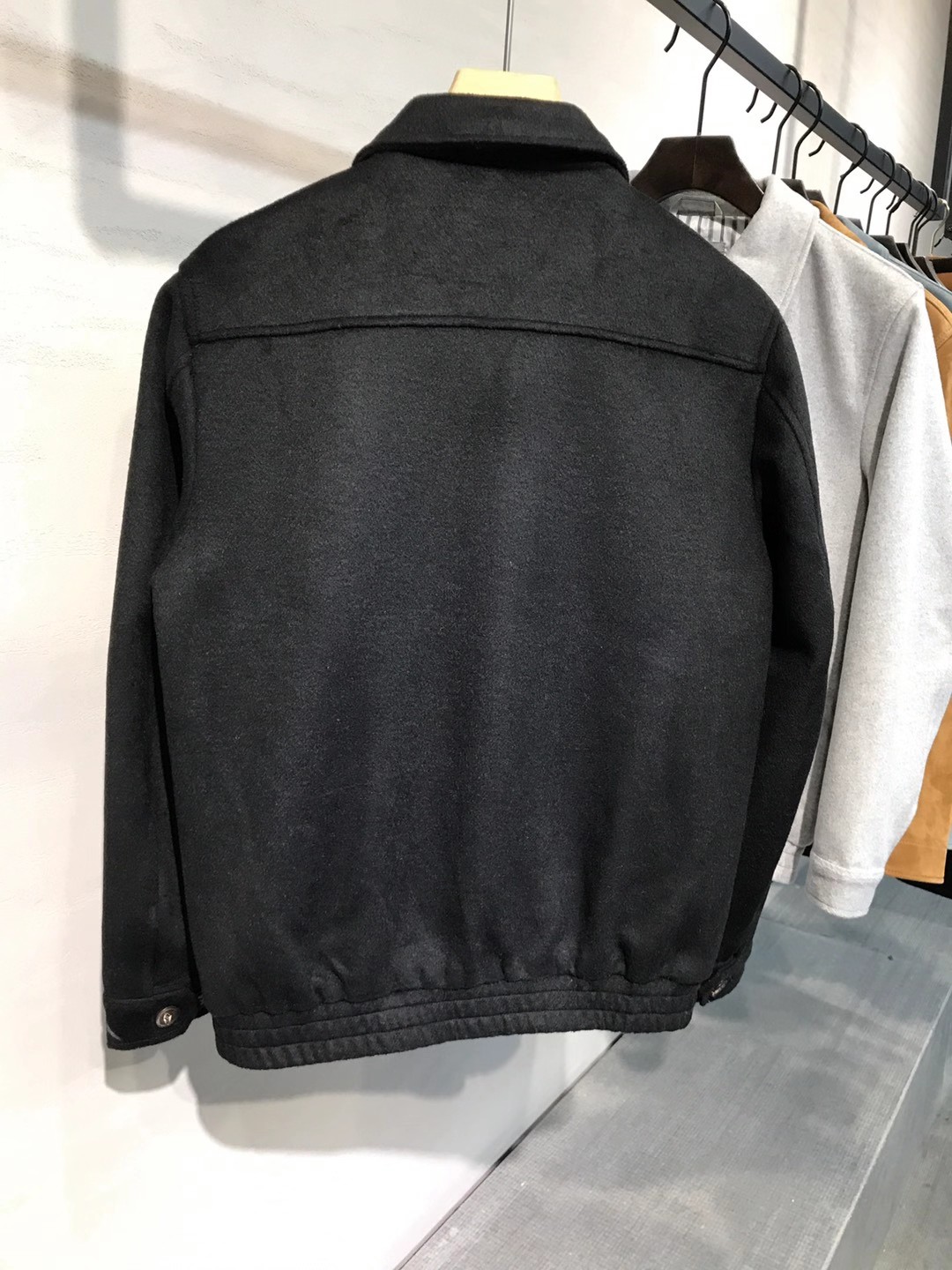 【新品】BC家族男士时装款老钱商务休闲羊毛/羊绒混纺夹克外套，上海贸易公司货，100%纯正血统品质，超重