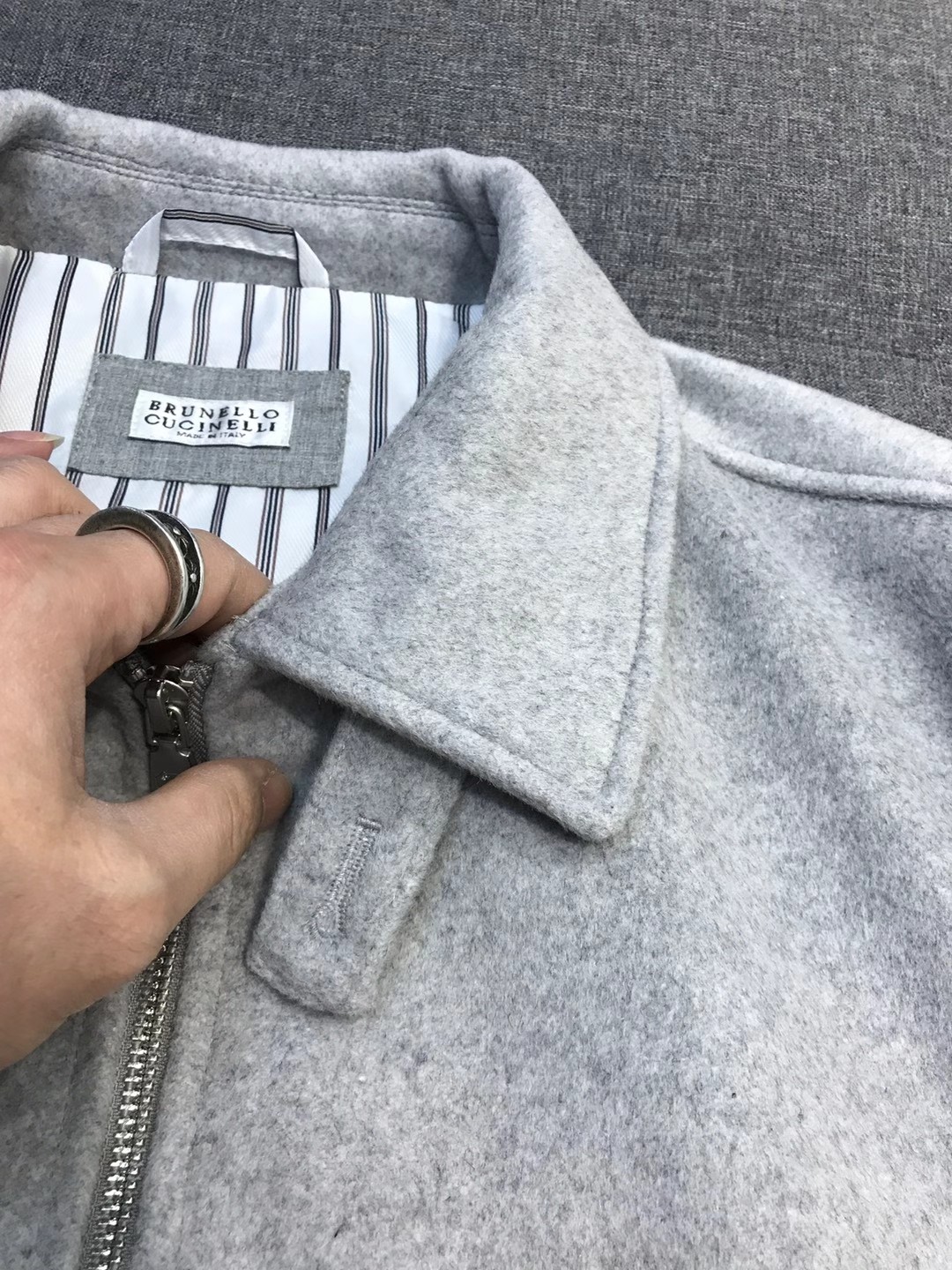 【新品】BC家族男士时装款老钱商务休闲羊毛/羊绒混纺夹克外套，上海贸易公司货，100%纯正血统品质，超重