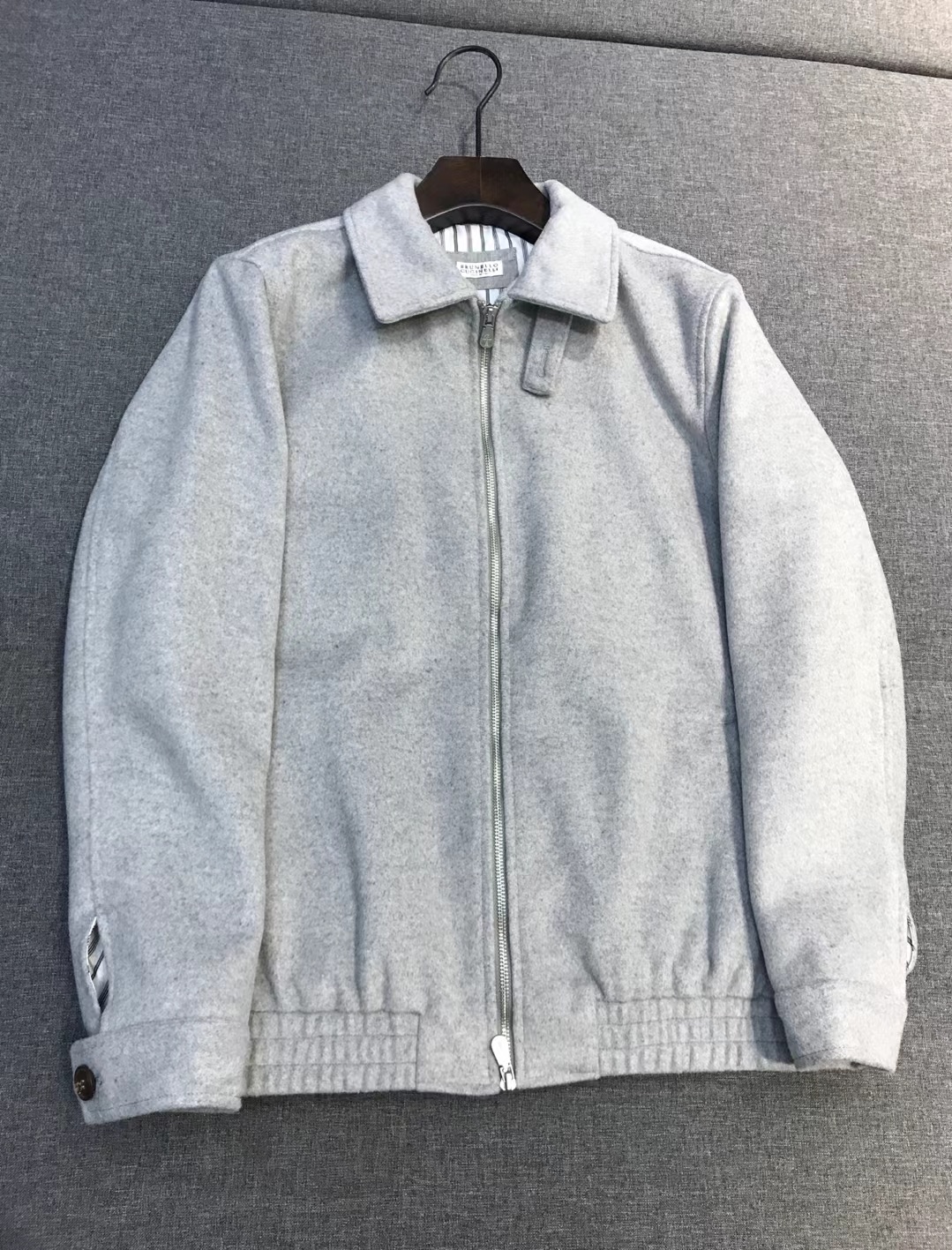 【新品】BC家族男士时装款老钱商务休闲羊毛/羊绒混纺夹克外套，上海贸易公司货，100%纯正血统品质，超重