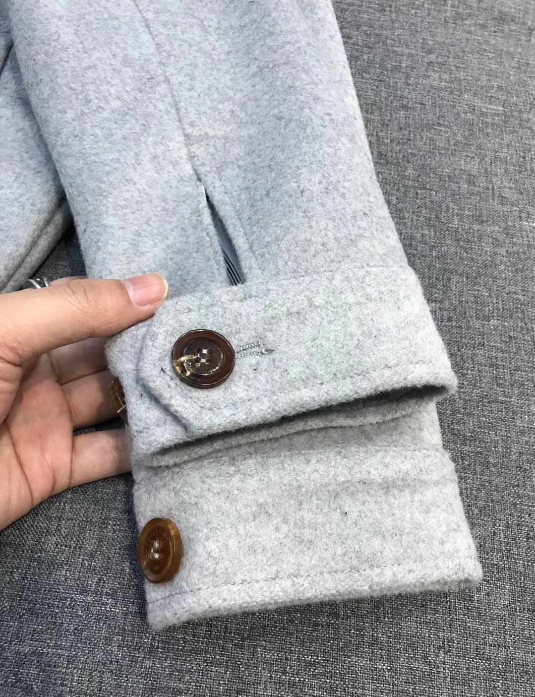 【新品】BC家族男士时装款老钱商务休闲羊毛/羊绒混纺夹克外套，上海贸易公司货，100%纯正血统品质，超重