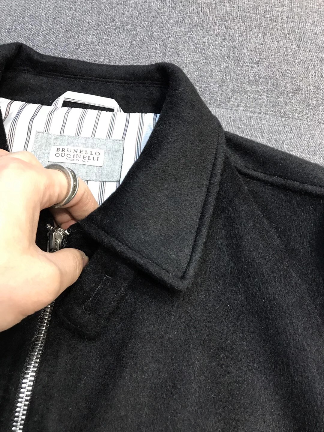 【新品】BC家族男士时装款老钱商务休闲羊毛/羊绒混纺夹克外套，上海贸易公司货，100%纯正血统品质，超重