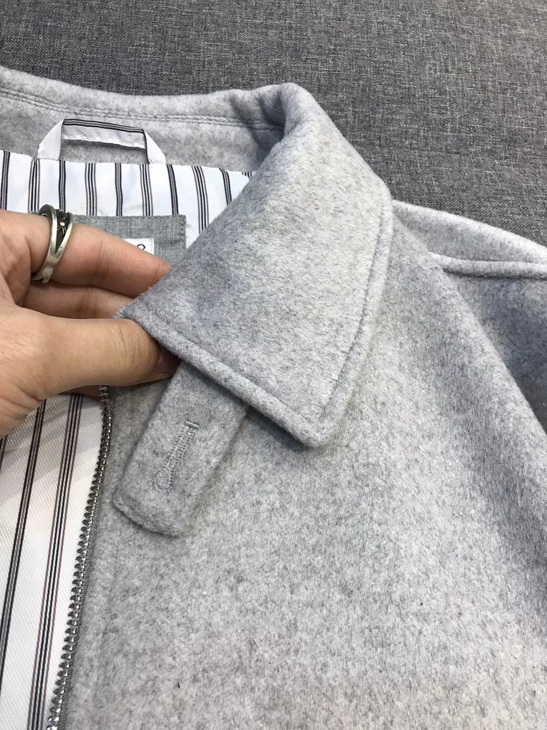 【新品】BC家族男士时装款老钱商务休闲羊毛/羊绒混纺夹克外套，上海贸易公司货，100%纯正血统品质，超重