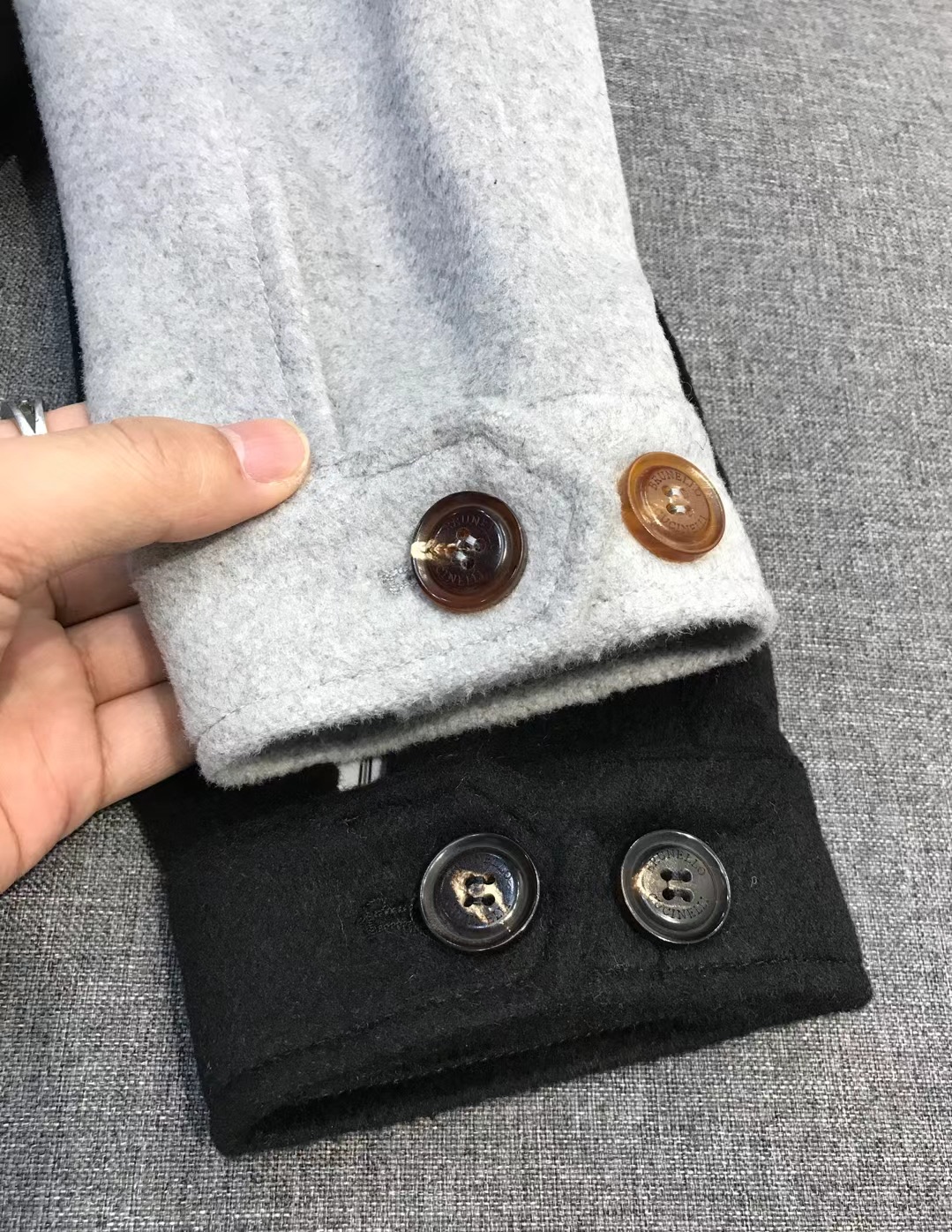 【新品】BC家族男士时装款老钱商务休闲羊毛/羊绒混纺夹克外套，上海贸易公司货，100%纯正血统品质，超重