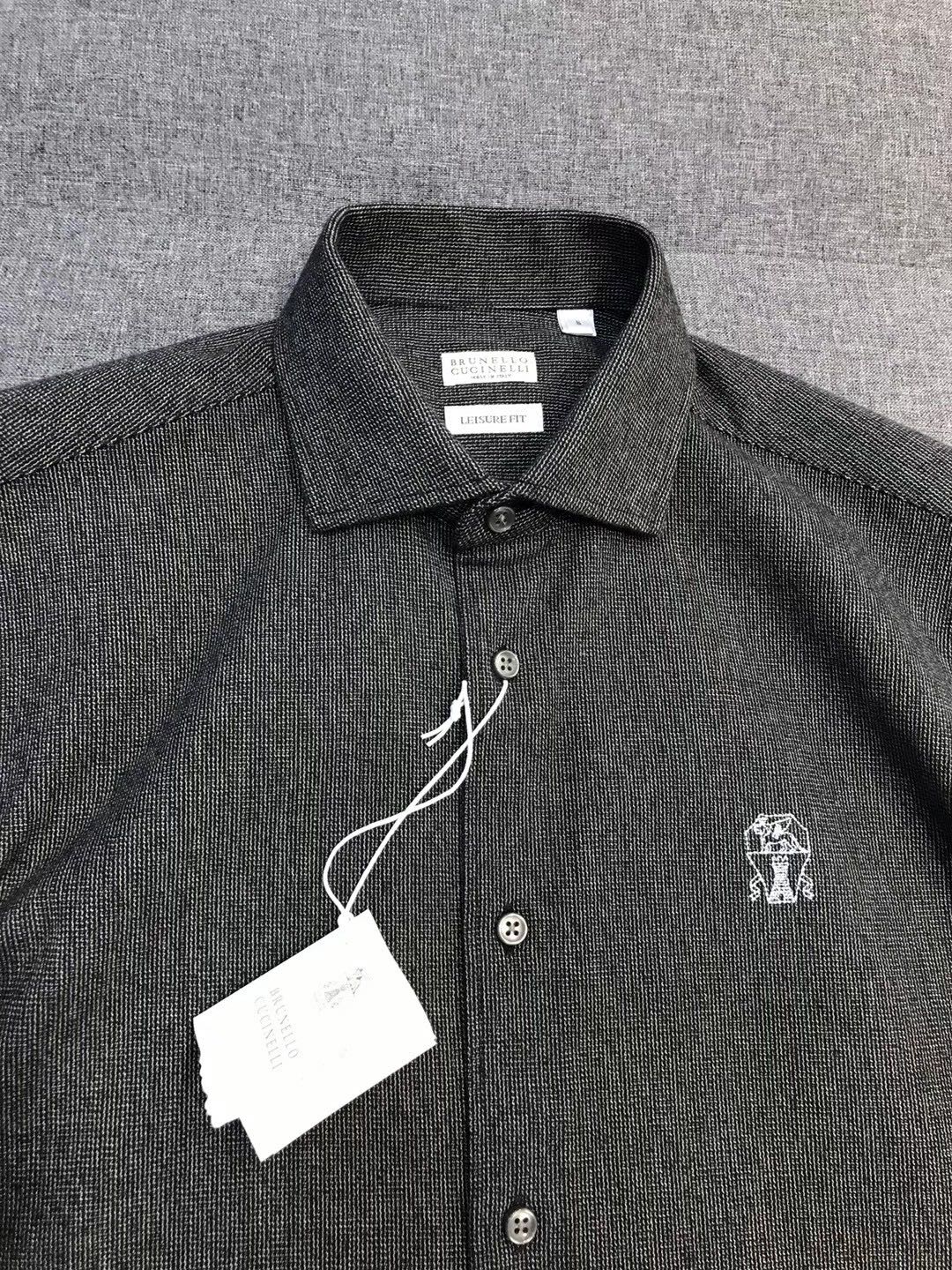 【新品】BC男士商务休闲羊毛混纺提花加厚长袖衬衫，上海贸易公司渠道货，品相完美如斯，100%纯正血统品质